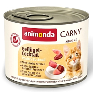 Animonda Carny Kitten Koktajl drobiowy puszka 200g