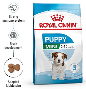 Royal Canin Mini Puppy karma sucha dla szczeniąt, od 2 do 10 miesiąca życia, ras małych 4kg