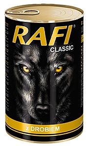 Rafi Pies Classic Drób w sosie 1240g