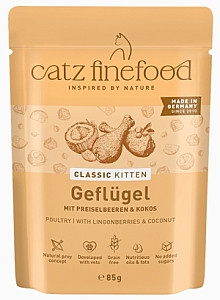 Catz Finefood Classic Kitten N.03 Drób saszetka 85g