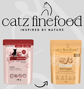 Catz Finefood Classic Kitten N.03 Drób saszetka 85g
