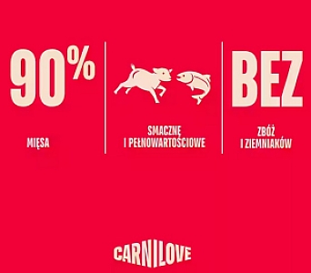 Carnilove Dog Jerky Lamb & Salmon - jagnięcina i łosoś 100g