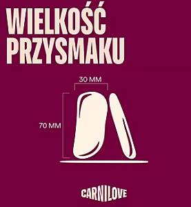 Carnilove Dog Jerky Beef Fillet - wołowina filet 100g