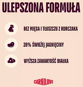Carnilove Cat Active Lamb & Wild Boar Sterilised - jagnięcina i dzik 2kg