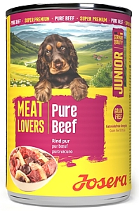 Josera Pies Meat Lovers Pure Junior Wołowina puszka 400g kopia