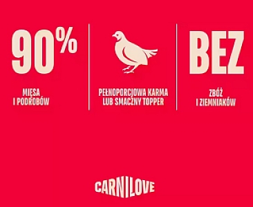Carnilove Cat Quail Sterilised - przepiórka w sosie saszetka 85g