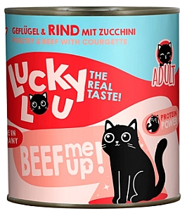 Lucky Lou Lifestage Adult Drób i wołowina puszka 800g