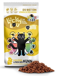 Lucky Lou Food Code Lifestage Adult Drób & Kurczak 340g