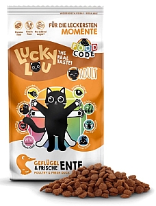 Lucky Lou Food Code Lifestage Adult Drób & Kaczka 750g