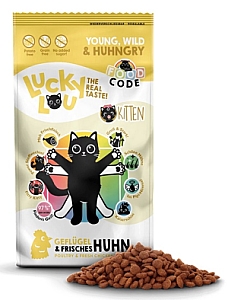 Lucky Lou Food Code Lifestage Kitten Drób & Kurczak 1,7kg