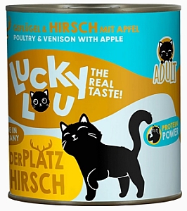 Lucky Lou Lifestage Adult Drób i jeleń puszka 800g