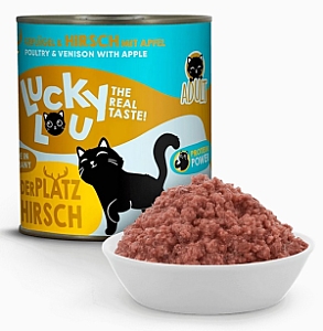 Lucky Lou Lifestage Adult Drób i jeleń puszka 800g