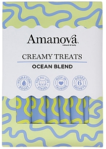 Amanova Cat Creamy Treats Ocean Blend Tuna & Salmon - tuńczyk i łosoś 6x15g