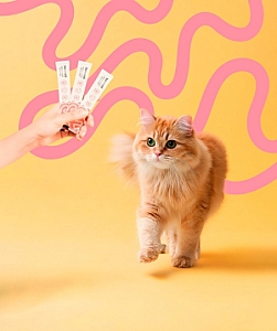 Amanova Cat Creamy Treats Seaside Roast Tuna & Chicken liver - tuńczyk i wątróbka 6x15g