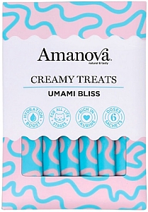 Amanova Cat Creamy Treats  Umami Bliss Chicken & Katsuobushi - kurczak i katsuobushi 6x15g
