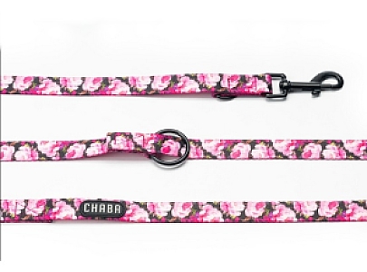 CHABA Smycz regulowana Story IV S/M Peony