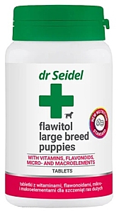 Dr Seidel Flawitol dla szczeniąt ras dużych 60 tabl.