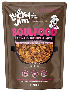 Lucky Jim SoulFood Gulasz z soczewicą i wołowiną 300g
