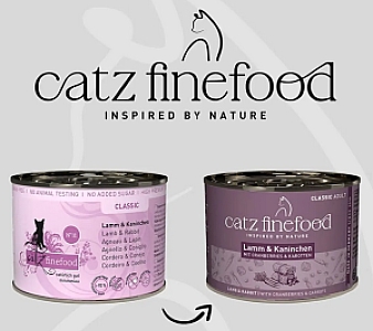 Catz Finefood Classic N.11 Jagnięcina i Królik puszka 200g