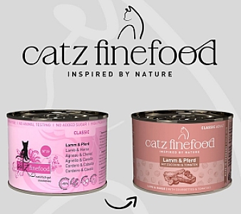 Catz Finefood Classic N.19 Jagnięcina i Konina puszka 200g