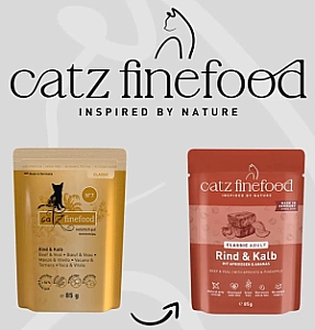 Catz Finefood Classic N.07 Wołowina i cielęcina saszetka 300g