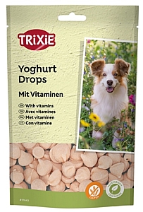 Trixie Dropsy jogurtowe z witaminami dla psa saszetka 200g [31643]