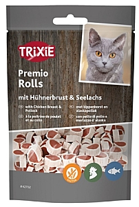 Trixie Premio Fish Chicken Rolls - krążki z kurczakiem i łososiem [42702]