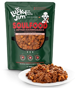 Lucky Jim SoulFood Gulasz z wołowiną i papryką 300g