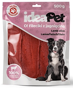 IdeaPet Fileciki z jagnięciną 500g
