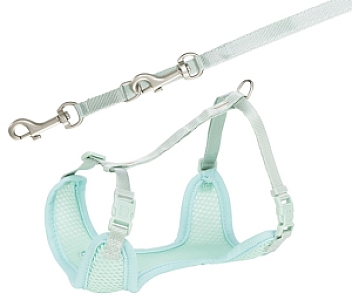 Trixie Szelki ze smyczą Junior 26-34cm miętowe [15565]