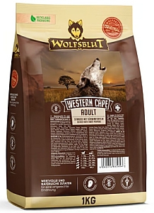 Wolfsblut Dog Western Cape Adult - struś i bataty 1kg