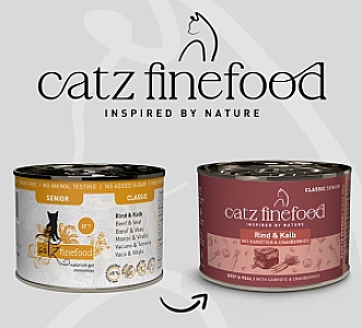 Catz Finefood Classic Kitten N.07 Wołowina i cielęcina puszka 200g