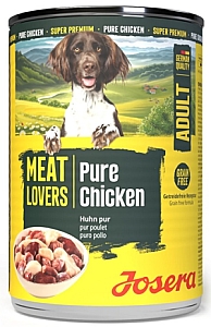 Josera Pies Meat Lovers Pure Kurczak puszka 400g