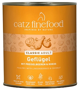 Catz Finefood Classic N.03 Drób puszka 800g