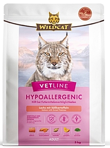 Wildcat VetLine Hypoallergenic Łosoś 3kg