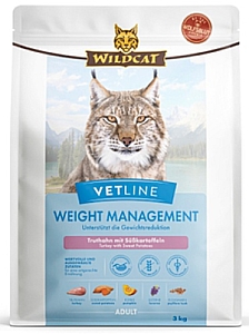 Wildcat VetLine Weight Management Indyk 3kg