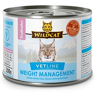Wildcat VetLine Weight Management Indyk puszka 200g