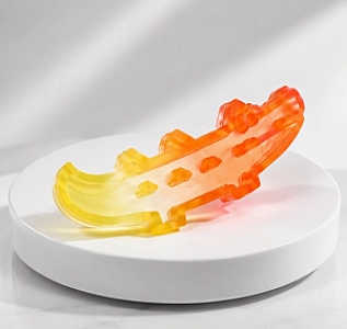 Zolux Zabawka gryzak TPR Gummies Krokodyl 14cm
